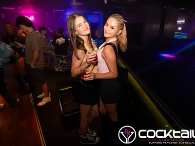 A professional photo of guests enjoying themselves at Cocktails Nightclub from our gallery.