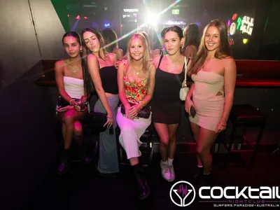 A professional photo of guests enjoying themselves at Cocktails Nightclub from our gallery.