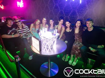 A professional photo of guests enjoying themselves at Cocktails Nightclub from our gallery.