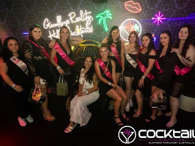 A professional photo of guests enjoying themselves at Cocktails Nightclub from our gallery.