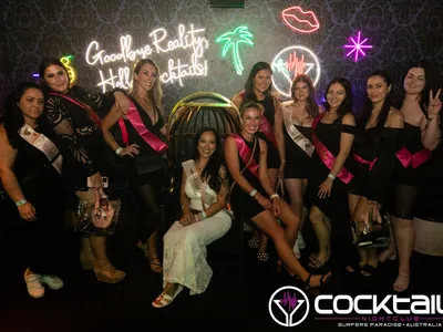 A professional photo of guests enjoying themselves at Cocktails Nightclub from our gallery.