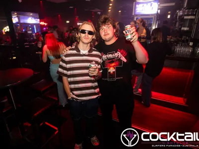 A professional photo of guests enjoying themselves at Cocktails Nightclub from our gallery.