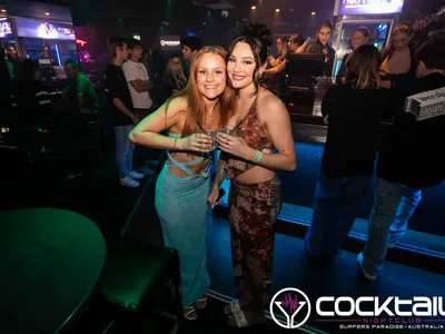 A professional photo of guests enjoying themselves at Cocktails Nightclub from our gallery.