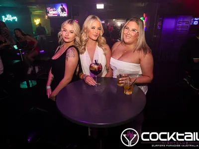 A professional photo of guests enjoying themselves at Cocktails Nightclub from our gallery.