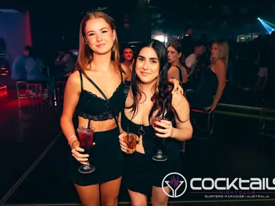 A professional photo of guests enjoying themselves at Cocktails Nightclub from our gallery.