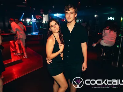 A professional photo of guests enjoying themselves at Cocktails Nightclub from our gallery.