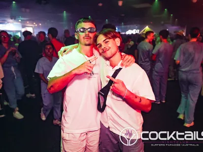 A professional photo of guests enjoying themselves at Cocktails Nightclub from our gallery.