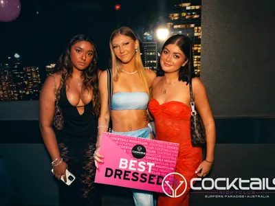 A professional photo of guests enjoying themselves at Cocktails Nightclub from our gallery.