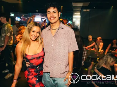 A professional photo of guests enjoying themselves at Cocktails Nightclub from our gallery.