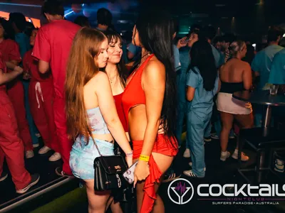 A professional photo of guests enjoying themselves at Cocktails Nightclub from our gallery.