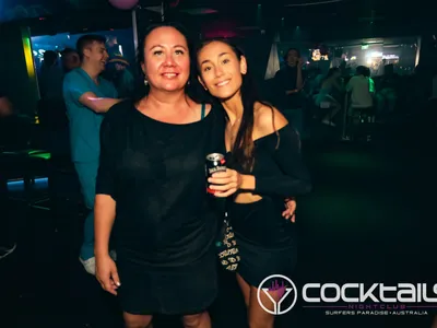 A professional photo of guests enjoying themselves at Cocktails Nightclub from our gallery.