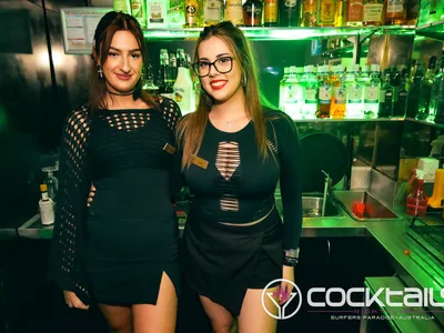 A professional photo of guests enjoying themselves at Cocktails Nightclub from our gallery.