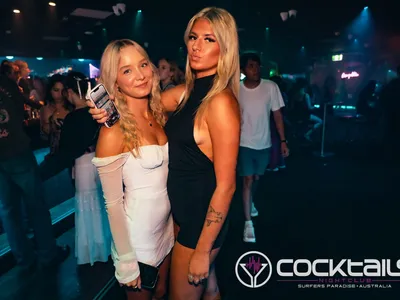 A professional photo of guests enjoying themselves at Cocktails Nightclub from our gallery.