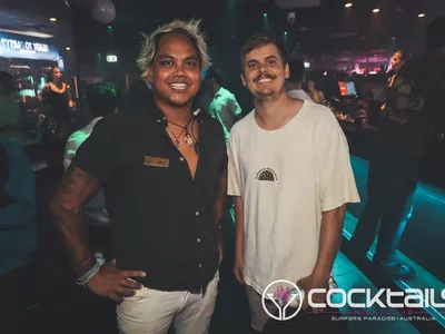 A professional photo of guests enjoying themselves at Cocktails Nightclub from our gallery.