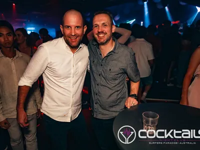 A professional photo of guests enjoying themselves at Cocktails Nightclub from our gallery.