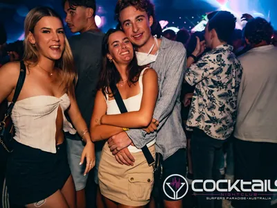 A professional photo of guests enjoying themselves at Cocktails Nightclub from our gallery.