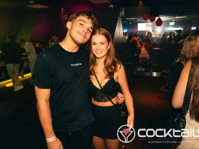 A professional photo of guests enjoying themselves at Cocktails Nightclub from our gallery.