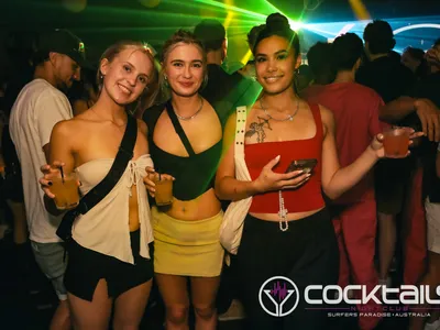 A professional photo of guests enjoying themselves at Cocktails Nightclub from our gallery.