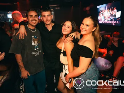 A professional photo of guests enjoying themselves at Cocktails Nightclub from our gallery.