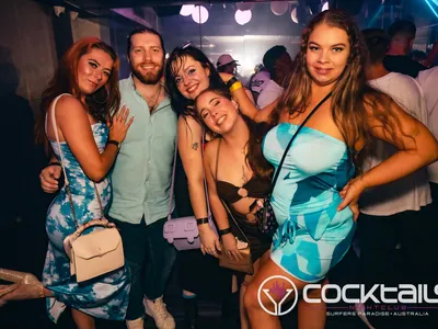 A professional photo of guests enjoying themselves at Cocktails Nightclub from our gallery.