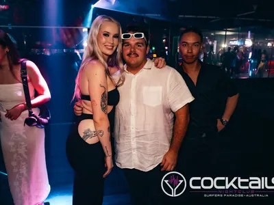 A professional photo of guests enjoying themselves at Cocktails Nightclub from our gallery.