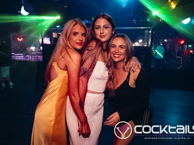 A professional photo of guests enjoying themselves at Cocktails Nightclub from our gallery.