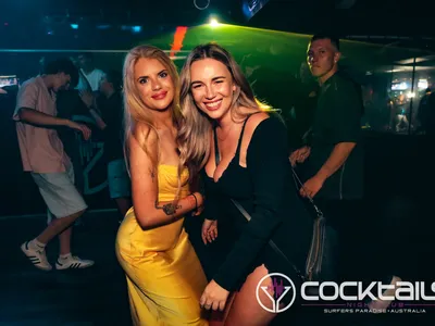 A professional photo of guests enjoying themselves at Cocktails Nightclub from our gallery.