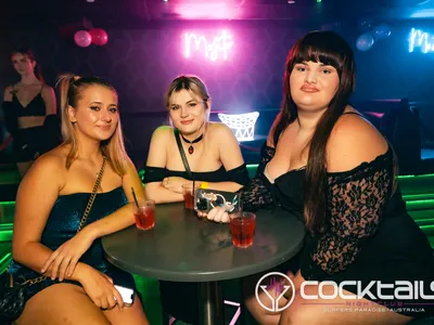 A professional photo of guests enjoying themselves at Cocktails Nightclub from our gallery.