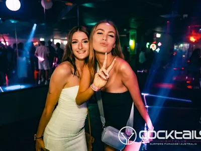 A professional photo of guests enjoying themselves at Cocktails Nightclub from our gallery.