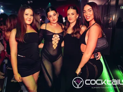 A professional photo of guests enjoying themselves at Cocktails Nightclub from our gallery.