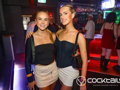 A professional photo of guests enjoying themselves at Cocktails Nightclub from our gallery.