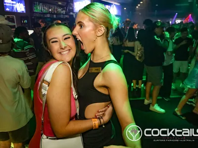 A professional photo of guests enjoying themselves at Cocktails Nightclub from our gallery.