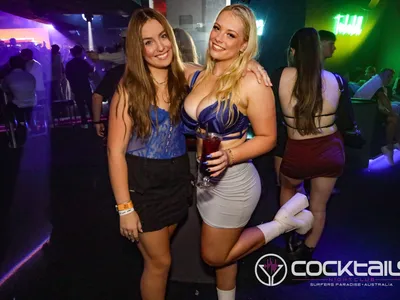 A professional photo of guests enjoying themselves at Cocktails Nightclub from our gallery.