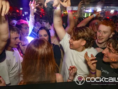 A professional photo of guests enjoying themselves at Cocktails Nightclub from our gallery.