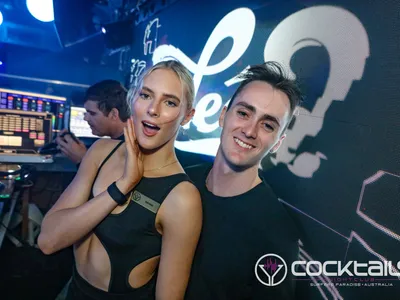 A professional photo of guests enjoying themselves at Cocktails Nightclub from our gallery.