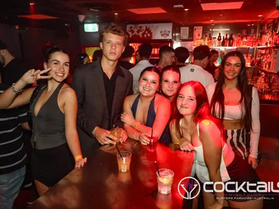 A professional photo of guests enjoying themselves at Cocktails Nightclub from our gallery.