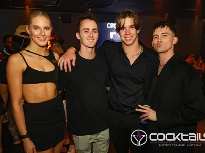 A professional photo of guests enjoying themselves at Cocktails Nightclub from our gallery.