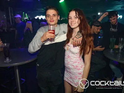 A professional photo of guests enjoying themselves at Cocktails Nightclub from our gallery.