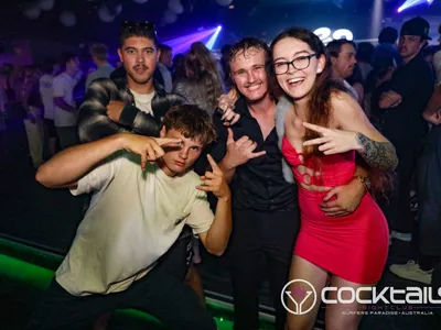 A professional photo of guests enjoying themselves at Cocktails Nightclub from our gallery.