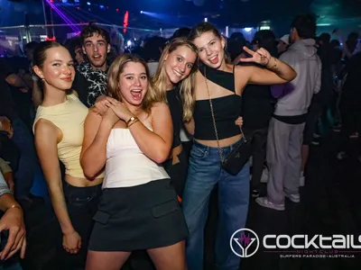 A professional photo of guests enjoying themselves at Cocktails Nightclub from our gallery.