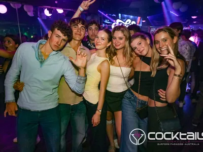 A professional photo of guests enjoying themselves at Cocktails Nightclub from our gallery.