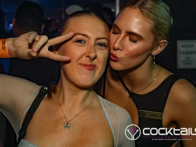 A professional photo of guests enjoying themselves at Cocktails Nightclub from our gallery.