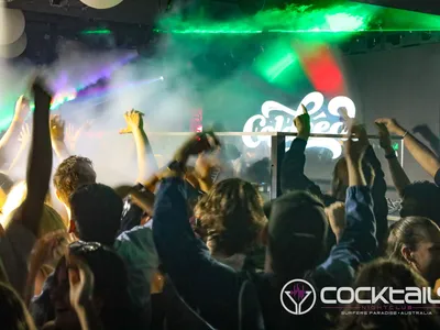 A professional photo of guests enjoying themselves at Cocktails Nightclub from our gallery.