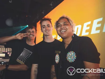 A professional photo of guests enjoying themselves at Cocktails Nightclub from our gallery.