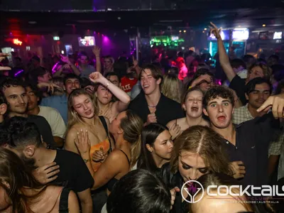 A professional photo of guests enjoying themselves at Cocktails Nightclub from our gallery.