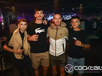 A professional photo of guests enjoying themselves at Cocktails Nightclub from our gallery.