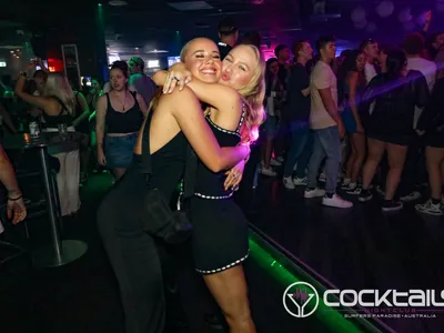 A professional photo of guests enjoying themselves at Cocktails Nightclub from our gallery.