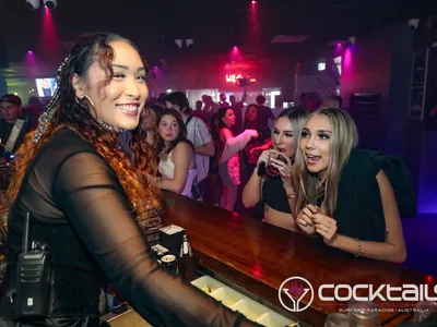 A professional photo of guests enjoying themselves at Cocktails Nightclub from our gallery.