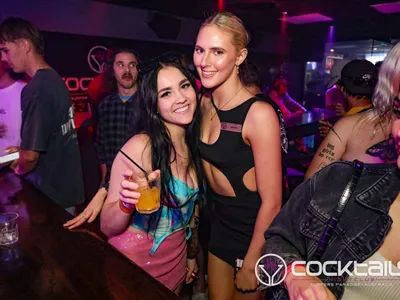 A professional photo of guests enjoying themselves at Cocktails Nightclub from our gallery.