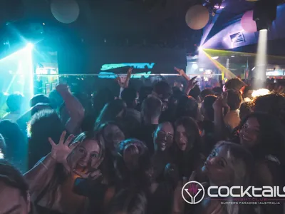 A professional photo of guests enjoying themselves at Cocktails Nightclub from our gallery.